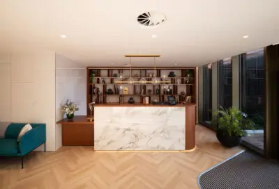 Prince-of-Wales-Drive-reception-Impervia-herringbone-Champagne-Oak