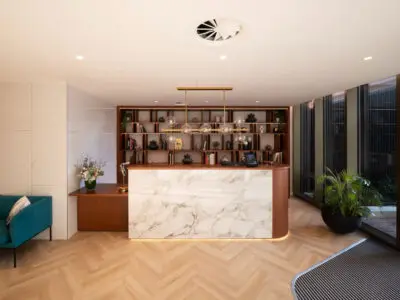 Prince-of-Wales-Drive-reception-Impervia-herringbone-Champagne-Oak