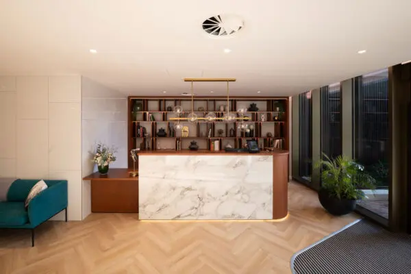 Prince-of-Wales-Drive-reception-Impervia-herringbone-Champagne-Oak