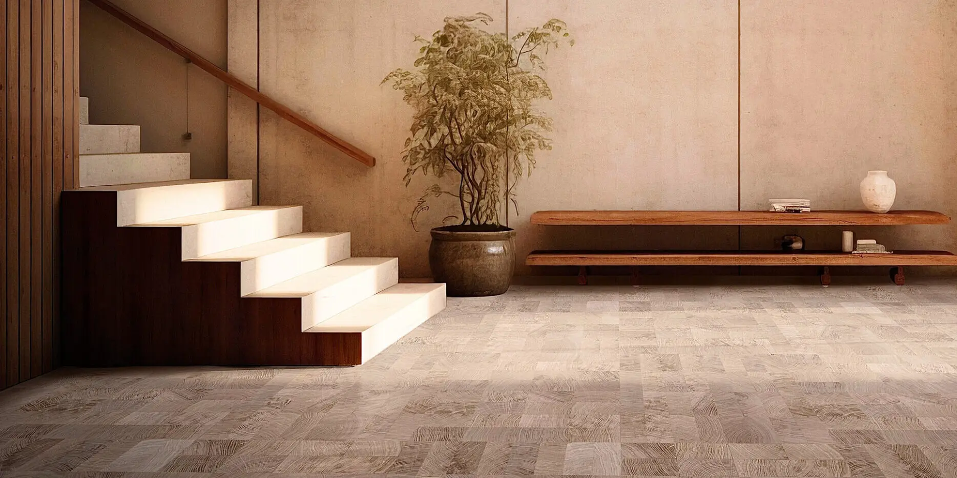 Solid End Grain Planks