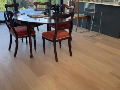 Double Brushed Fumed UV Oiled Oak Flooring