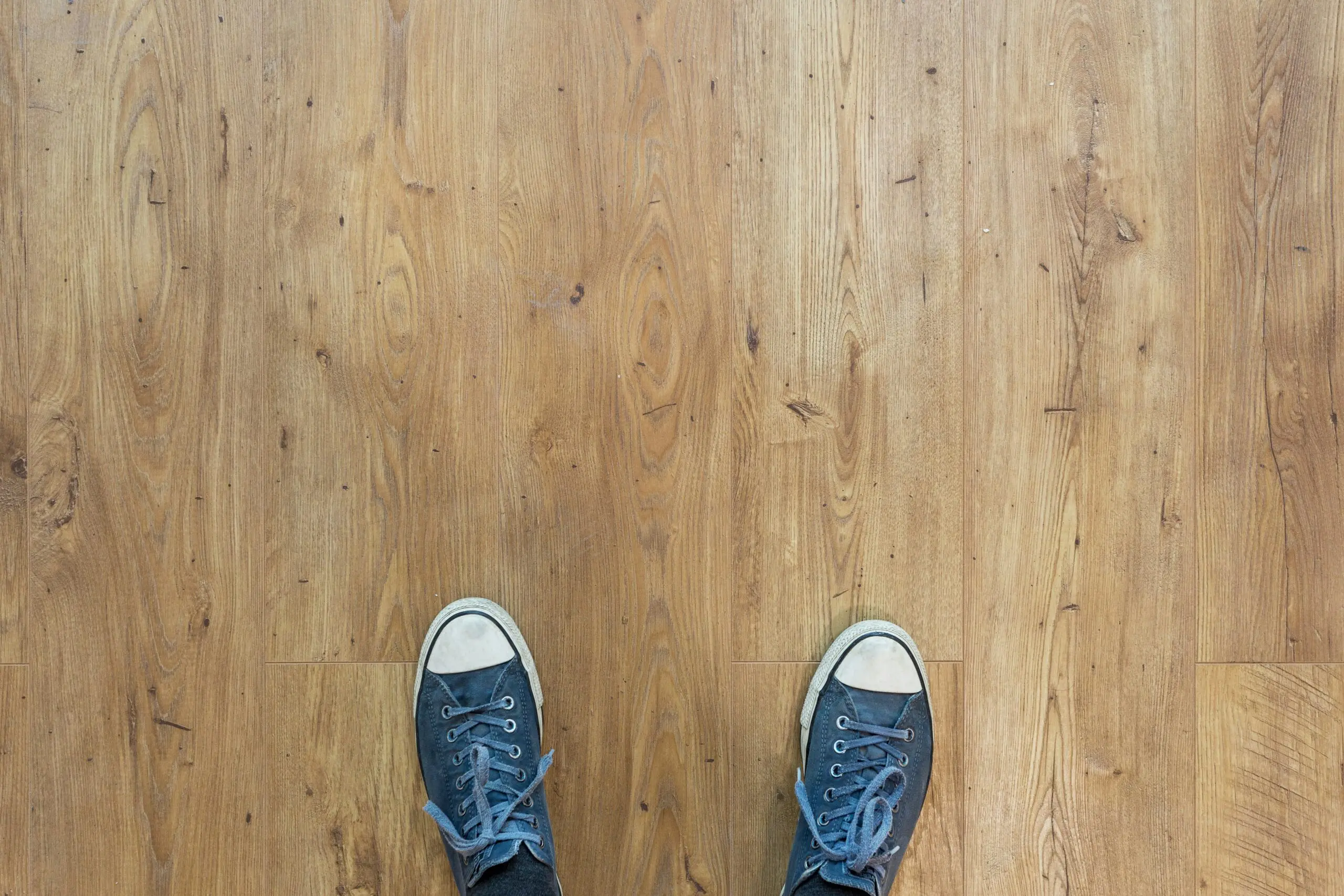 sticky oiled wood floor