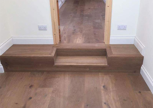 Installing Wood Flooring in a Hallway