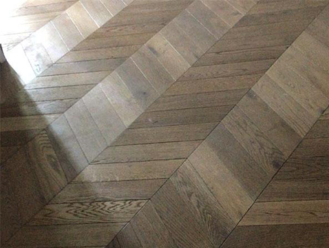 The edges of each piece are slightly antiqued and the surface is brushed to add texture.