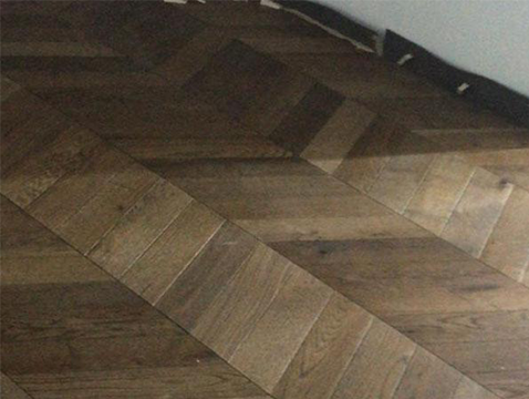 The edges of each piece are slightly antiqued and the surface is brushed to add texture.