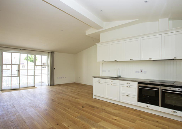 Brushed Lacquered Oak in a Home