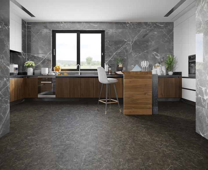 Black Marble Stone Impervia Tile