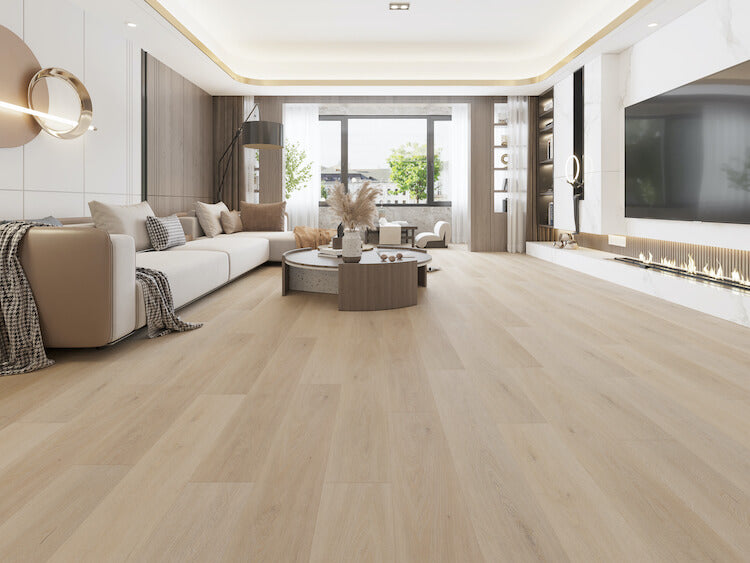 Bleached White Oak Impervia Flooring