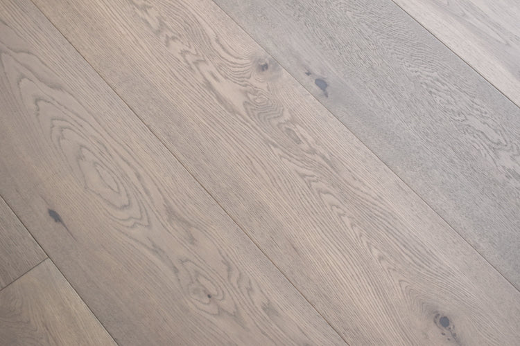 Lightly Brushed Harbour Grey UV Oiled Oak Flooring