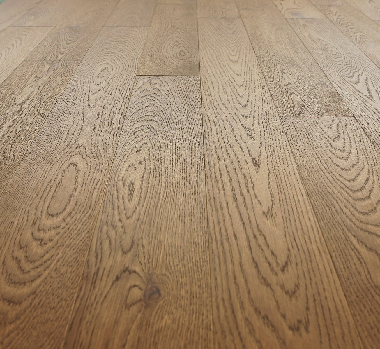 Brushed Smoked UV Oiled Oak Flooring