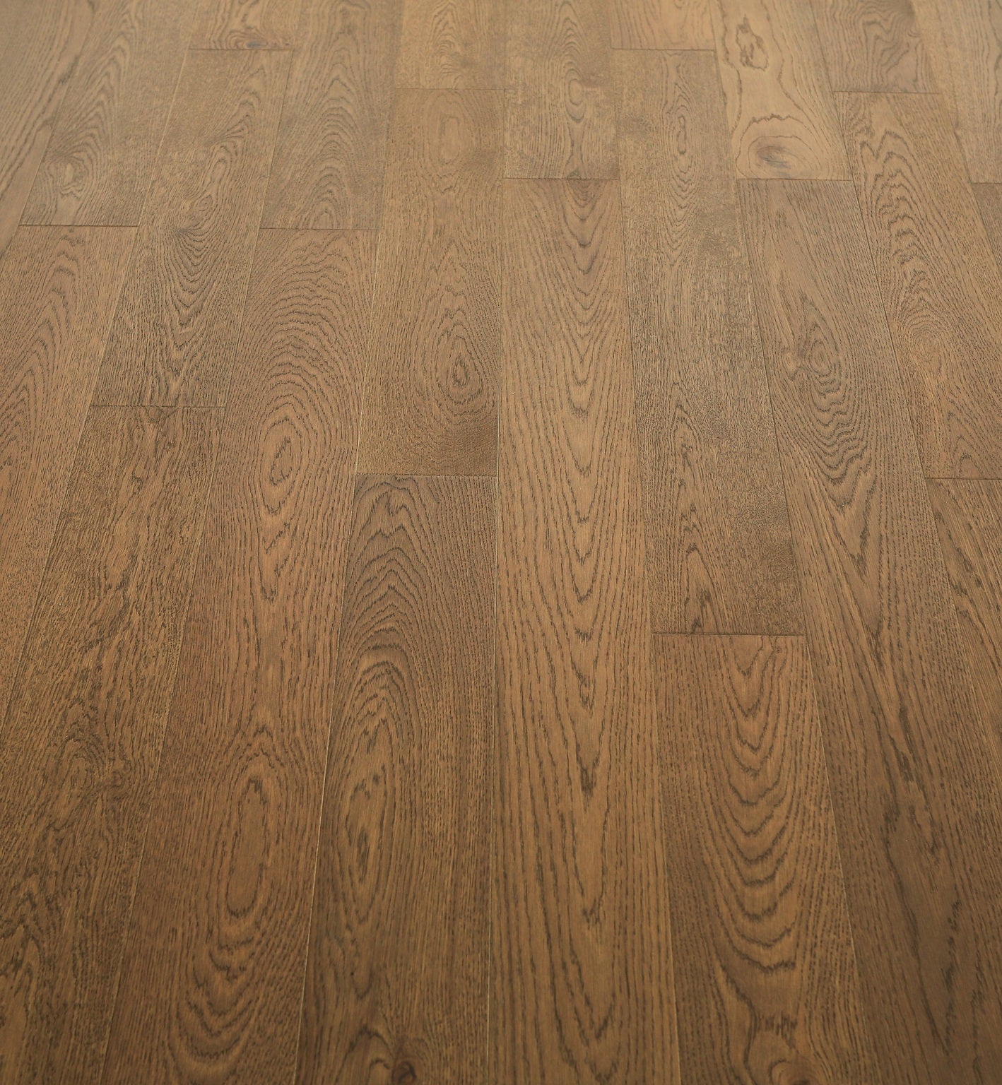 Brushed Smoked UV Oiled Oak Flooring