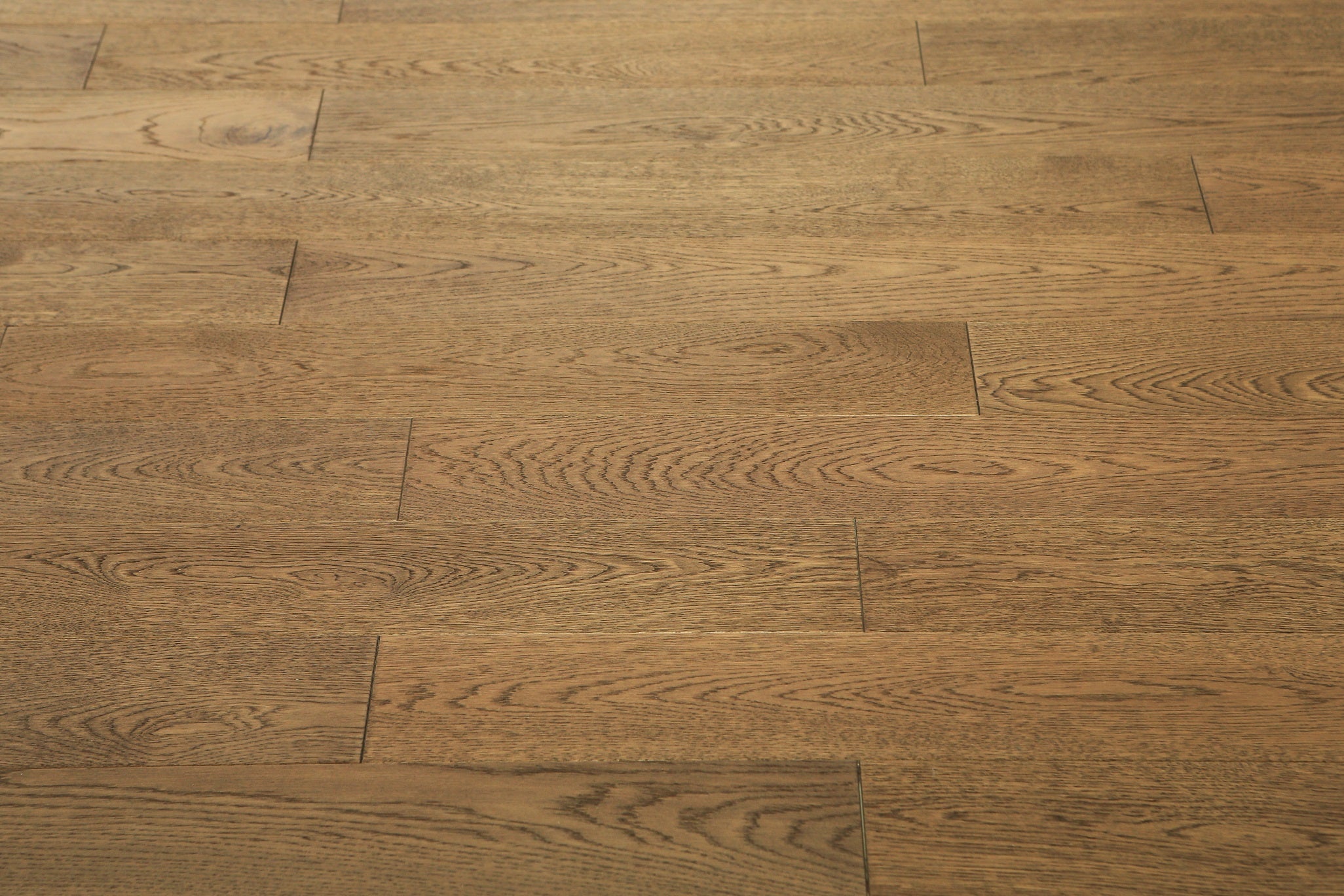 Brushed Smoked UV Oiled Oak Flooring