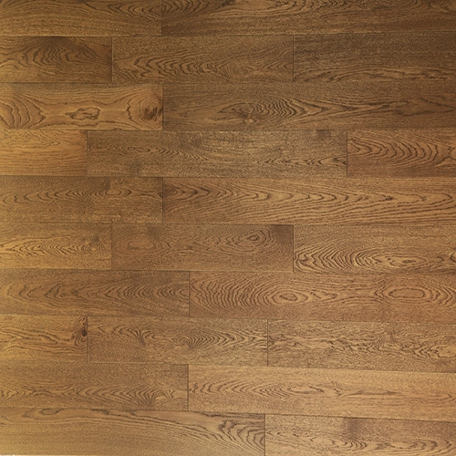 Brushed Smoked UV Oiled Oak Flooring