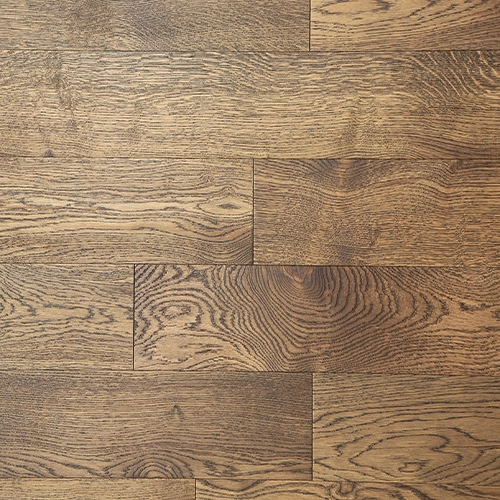 Brushed Dark UV Oiled Oak Flooring