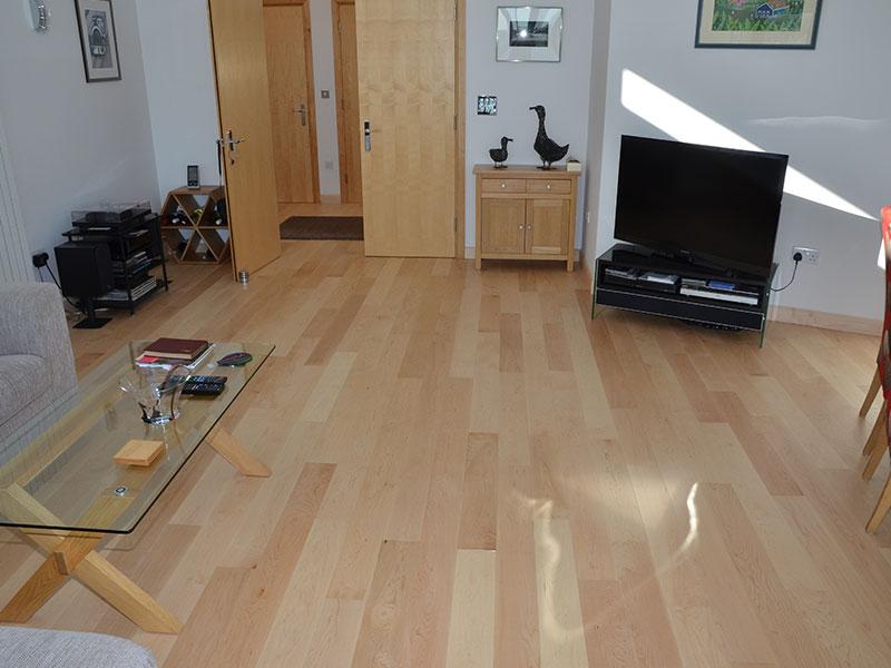 Prime Lacquered American Maple Flooring