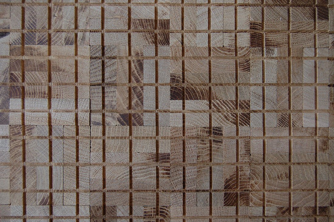 End Grain Mosaic Oak Flooring
