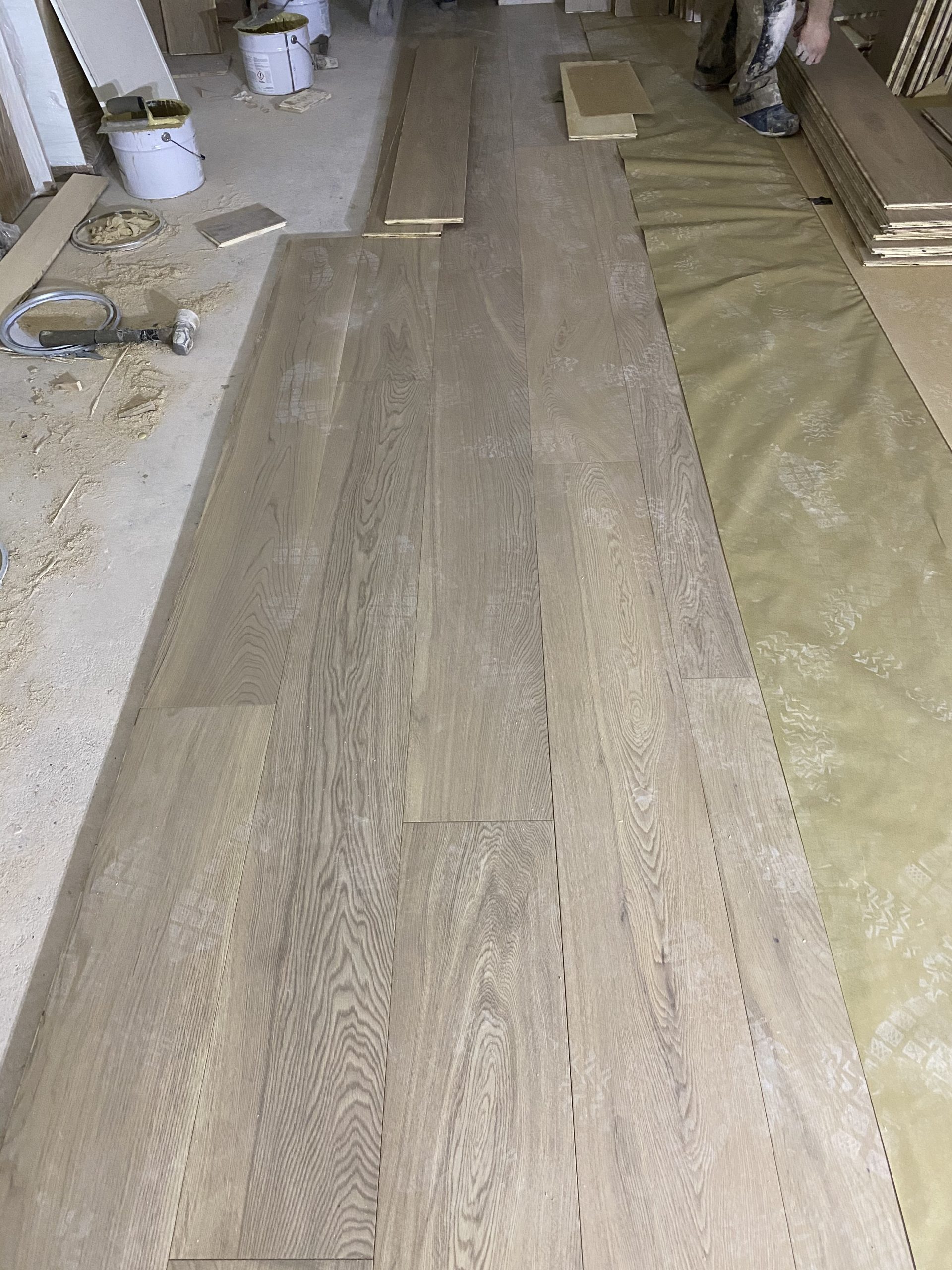 Lightly Brushed Light Natural UV Oiled Prime American Oak Flooring