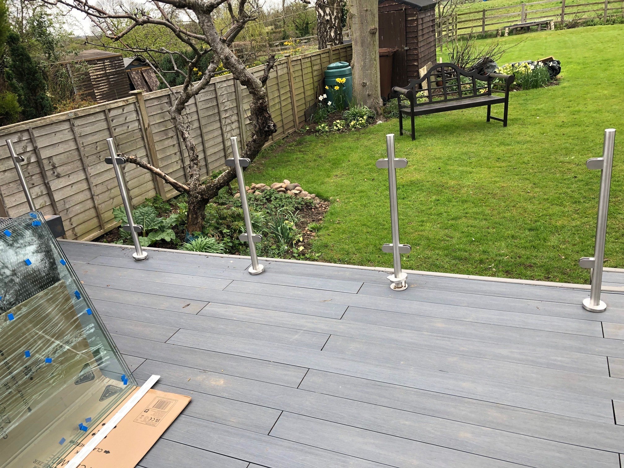 Slate Grey Composite Decking