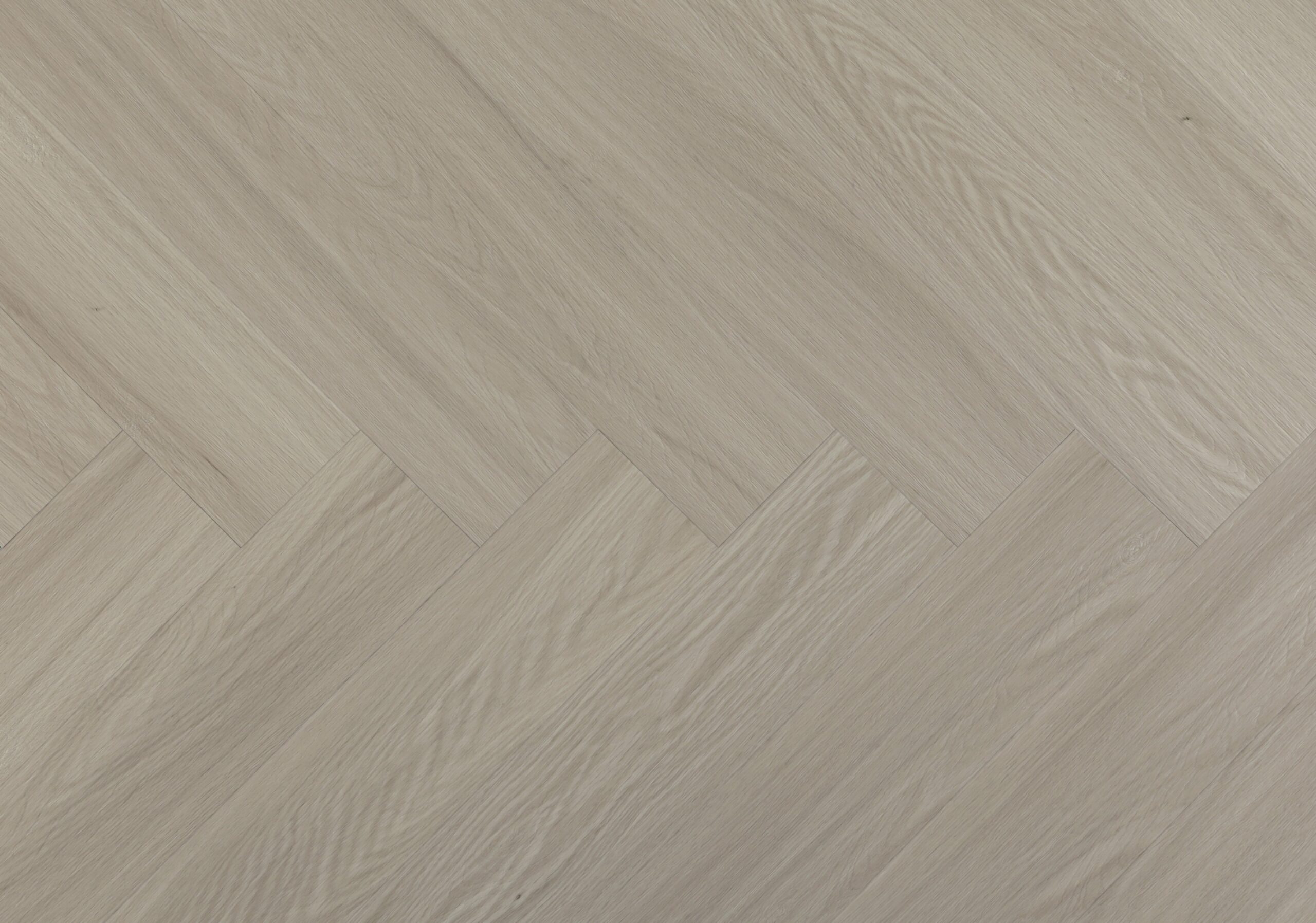 Alabaster White Oak Impervia Herringbone Parquet