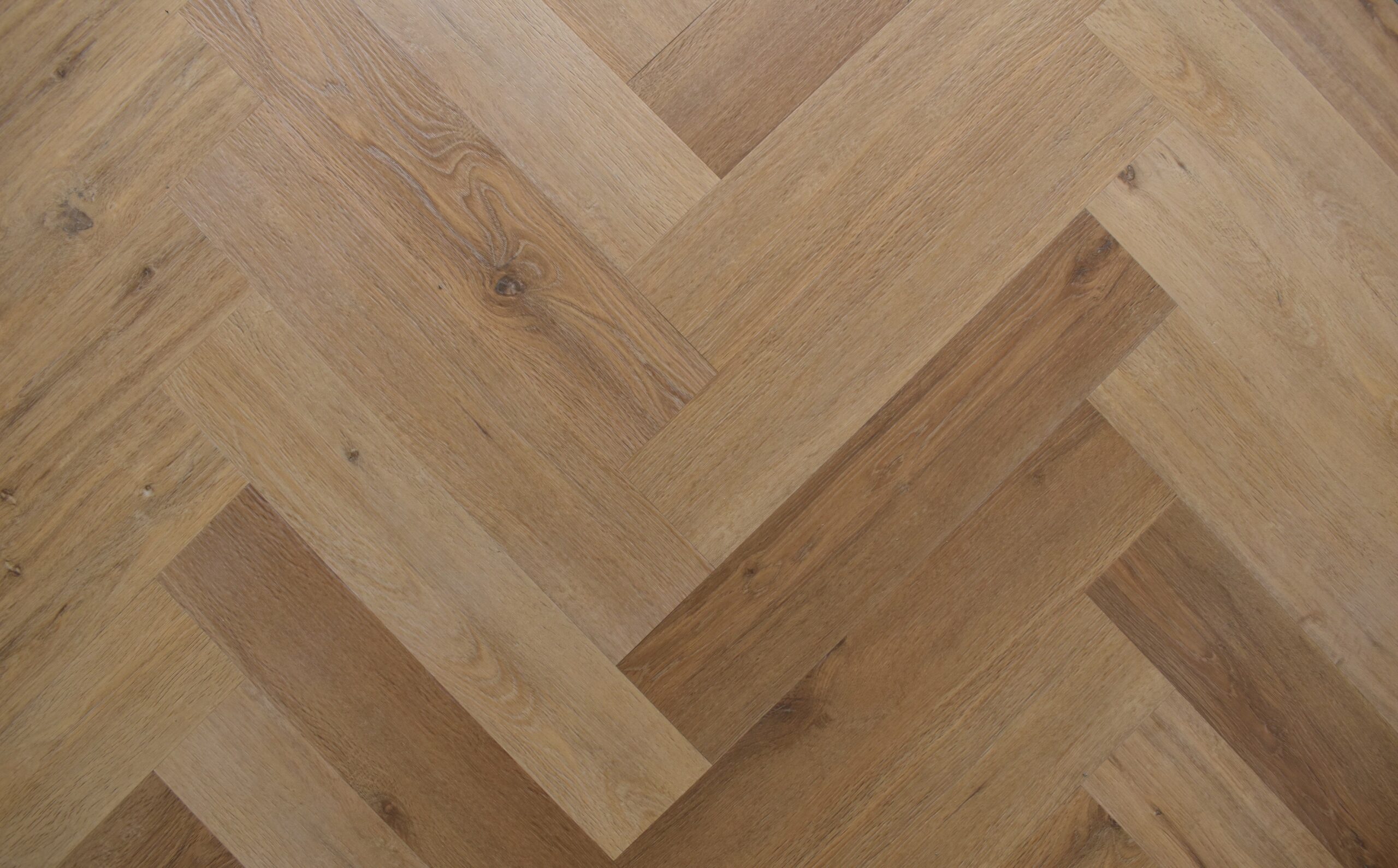 Natural Oak Impervia Herringbone Parquet