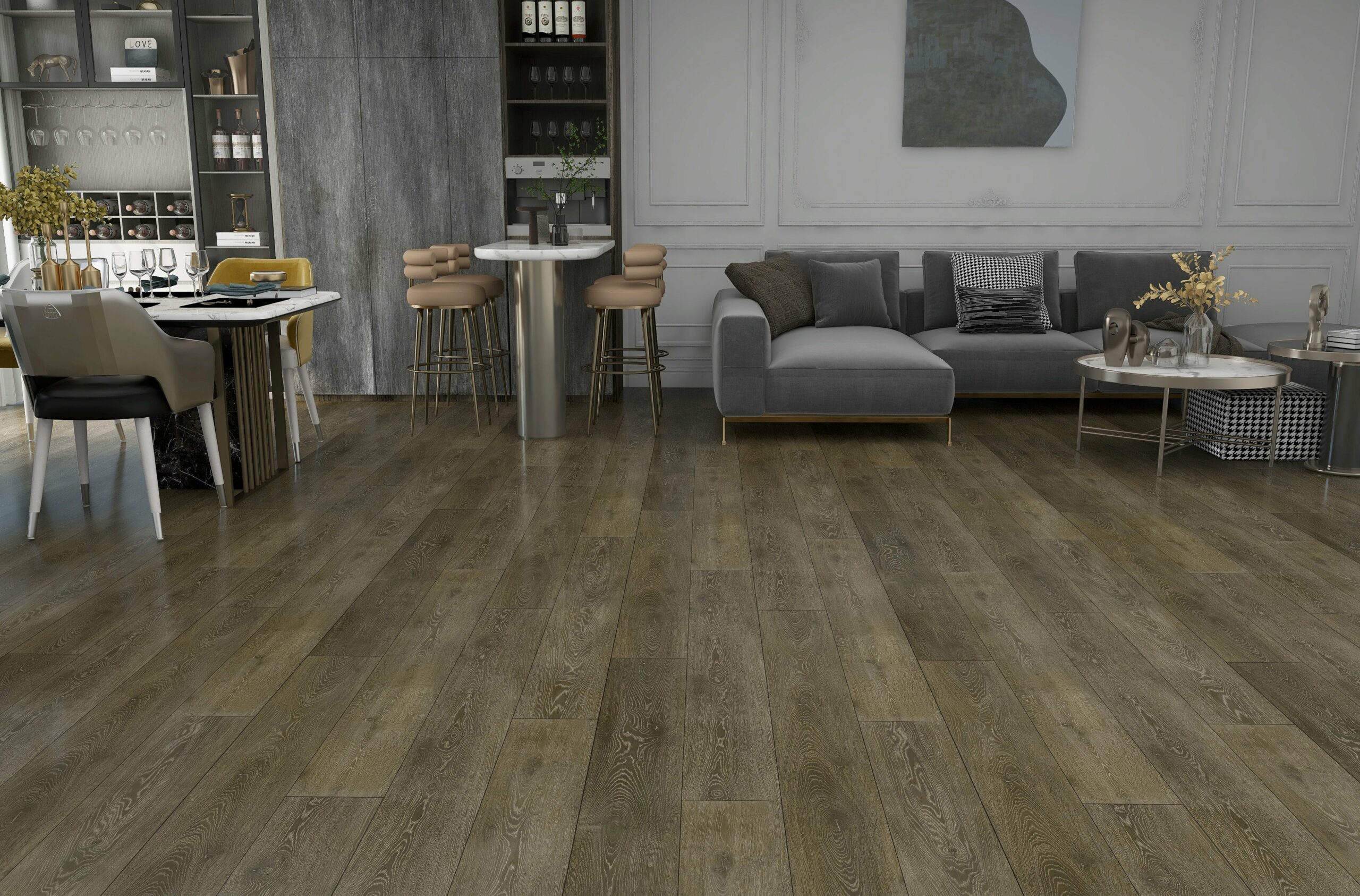 Cobble Grey Oak Impervia Flooring