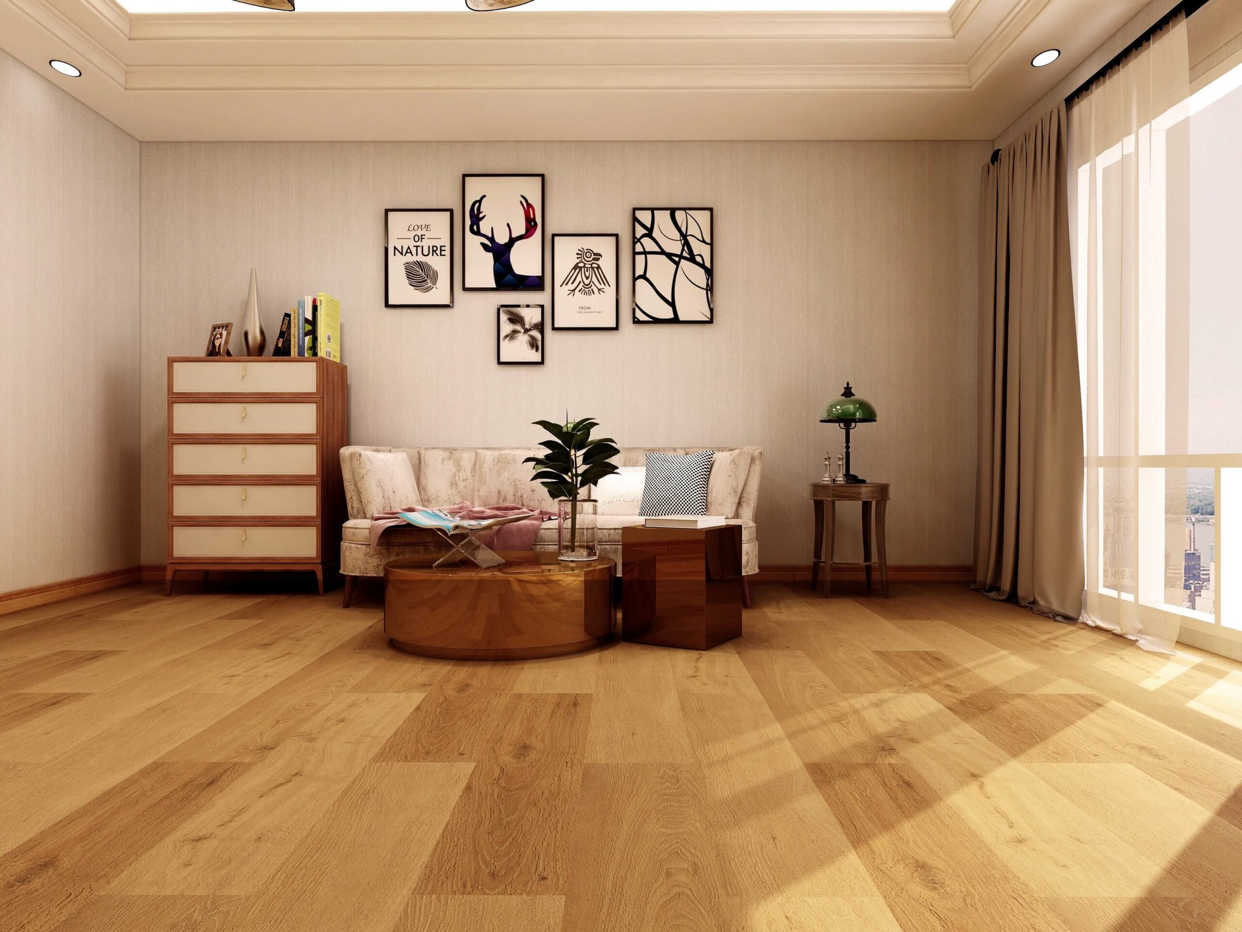 Natural Oak Impervia Flooring