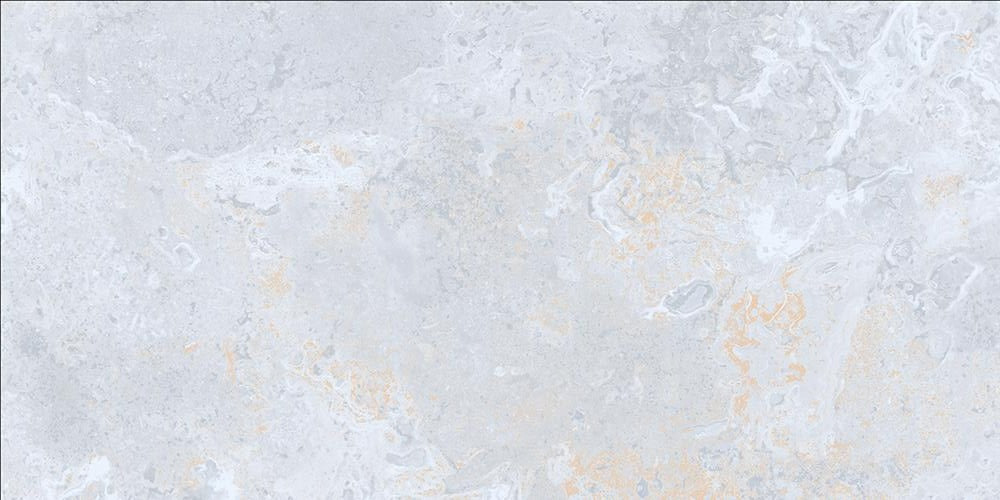 Marbleised Light Grey Porcelain Tile