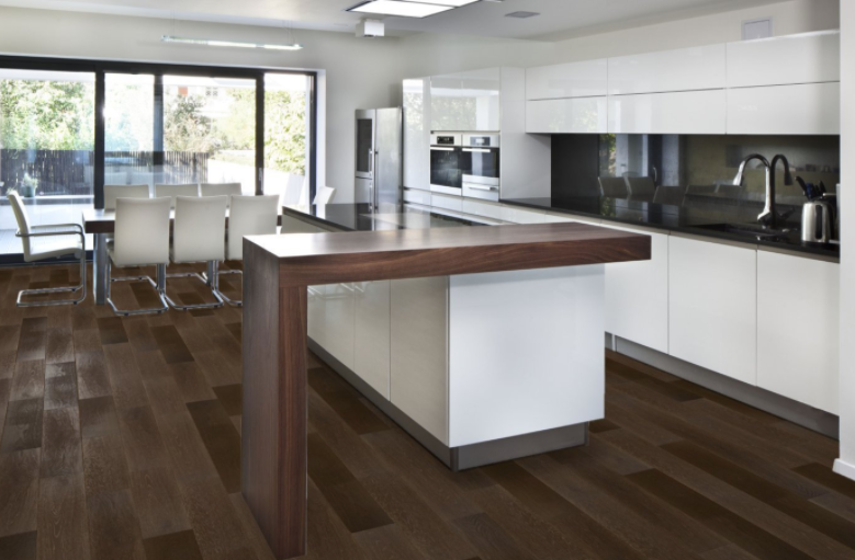 Brushed Fumed Espresso UV Oiled Oak Flooring