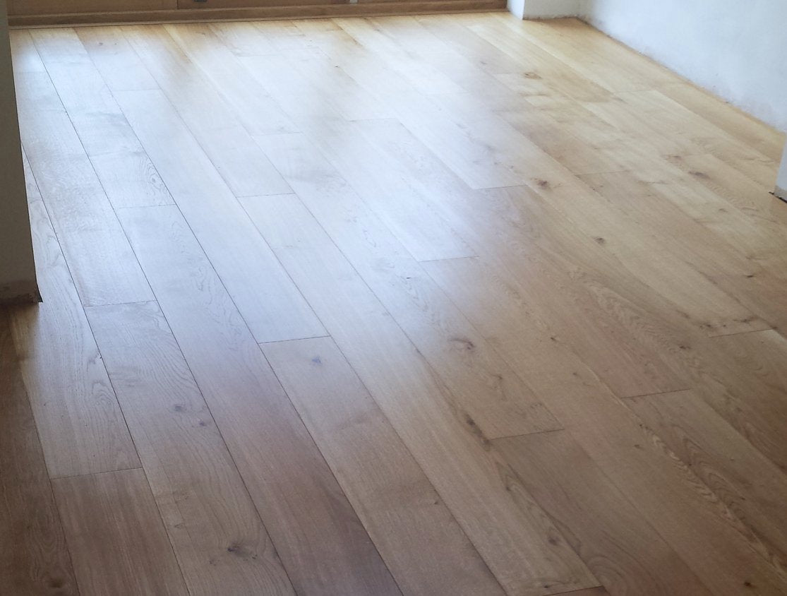 Brushed Natural UV Oiled Oak Flooring