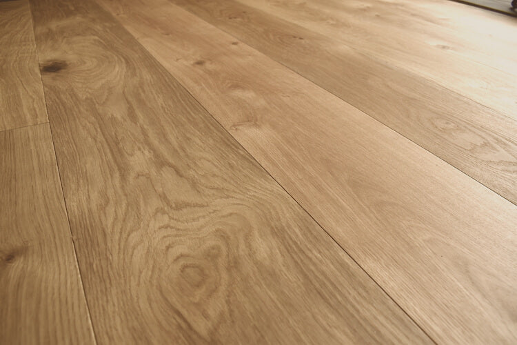 Smooth Natural Rustic UV Oiled Oak Flooring