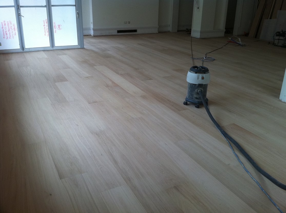 Wide Natural Unfinished Oak Flooring