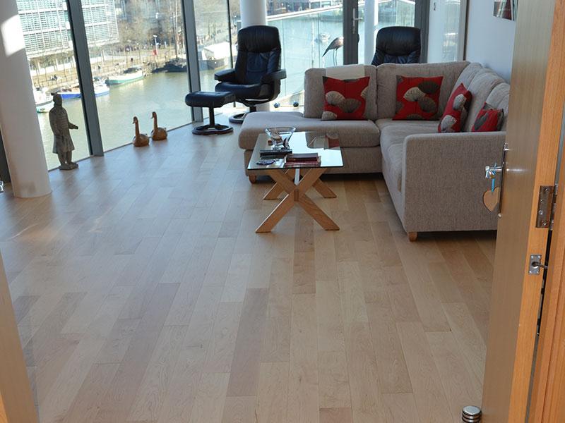 Prime Lacquered American Maple Flooring