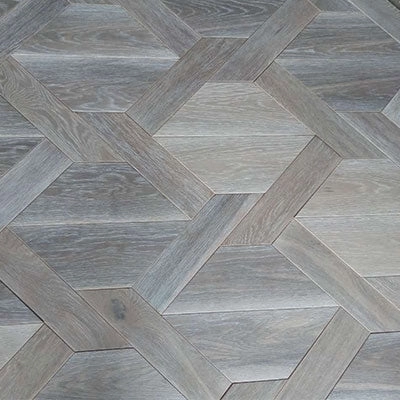 Cobble Grey Mansion House Weave Parquet