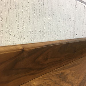 American Black Walnut Ovolo Skirting Board