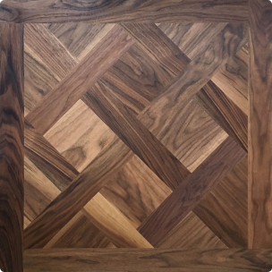 Versailles Parquet Panel in Walnut