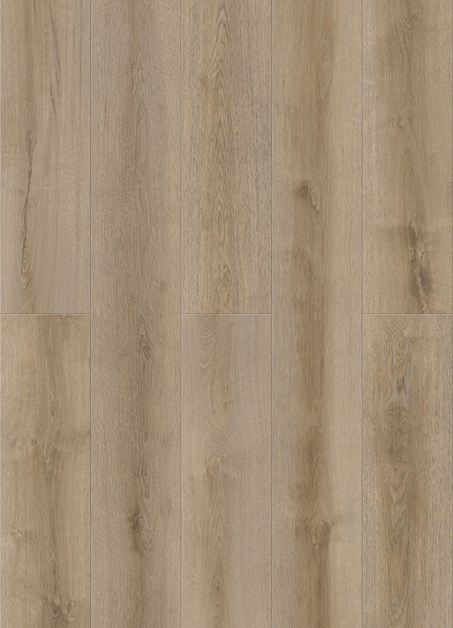 Light Fumed White Oak Laminate Wood Flooring with AC4 wear layer