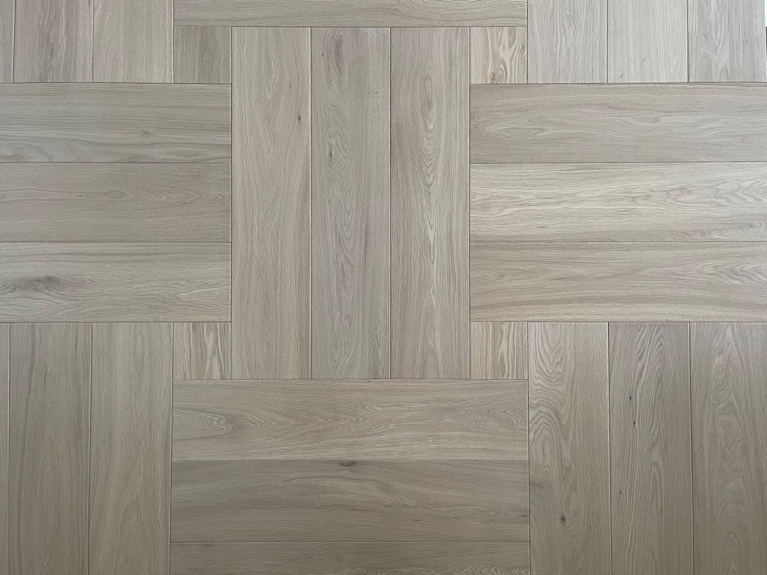 White Oak Basketweave parquet Natural Oak