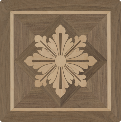 Castello del Valentino parquet panel