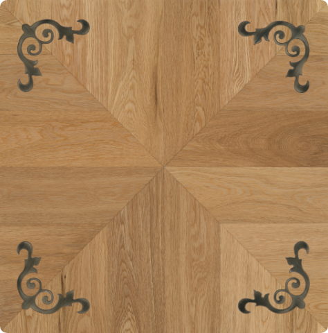 Château de Caen Parquet panel