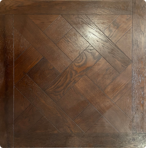 Chocolate Oak Versailles Parquet Panel