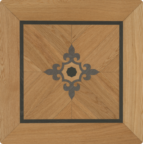 Heritage point parquet panel