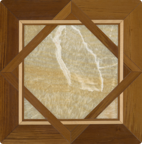 Marble Diamond parquet panel