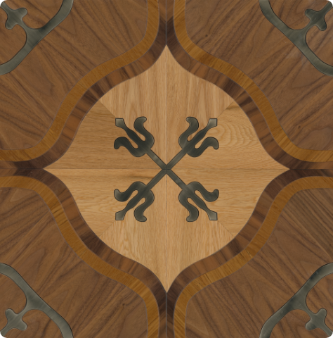 Poseidon parquet panel