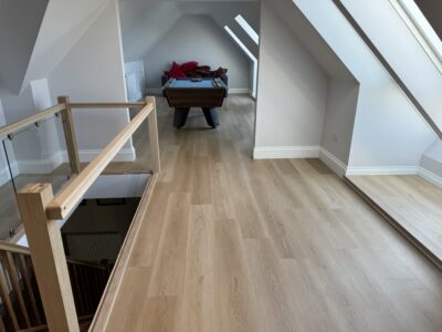 Loft conversion - Bare Timber Impervia Plank