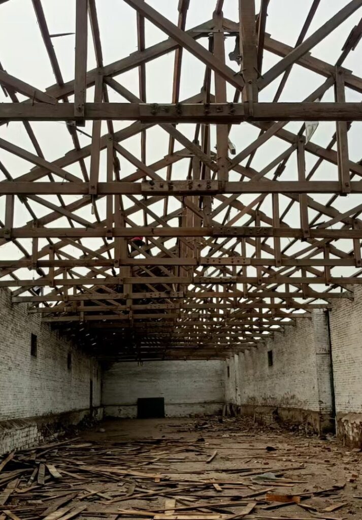 Reclaimed Wood From An Old Structure