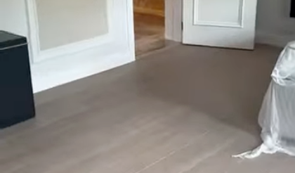 White Limed Pacific Sand Oak fitted in walk-in wardrobe and master bedroom - TW-E646